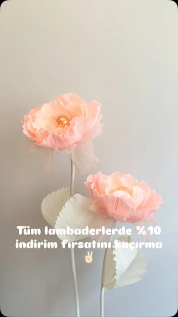 Instagram reel: Tüm lambader modellerinde %10 indirim yaptık. Fırsat bu fırsat diyelim. Evinize en uygun lambaderi…