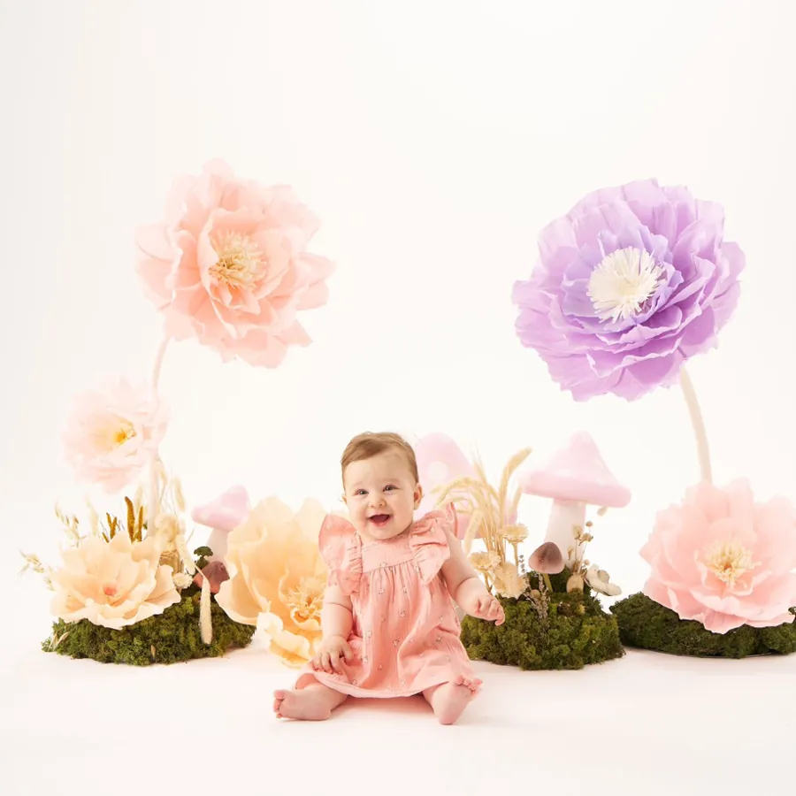 Baby: Eden Floral Art el yapımı dev çiçek